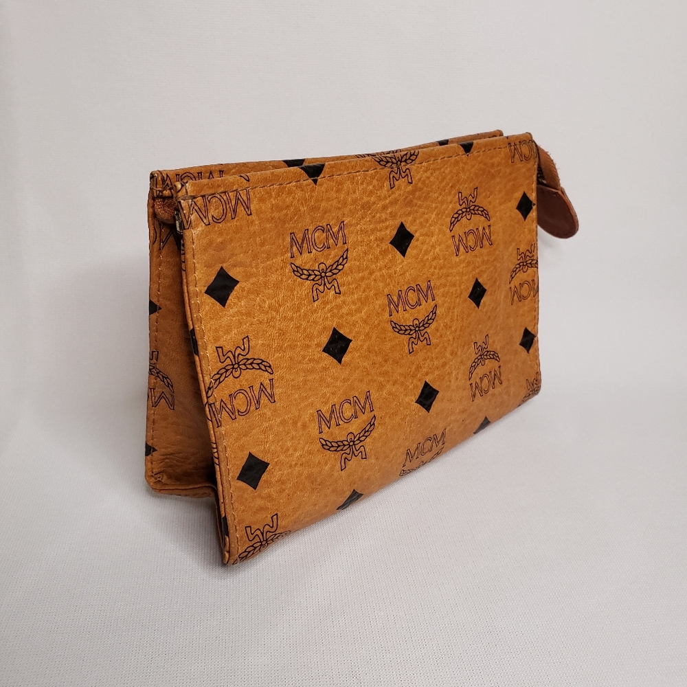MCM Leather Clutch Bag